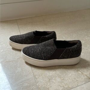 VINCE PLATFORM LOAFERS GRAY🖤